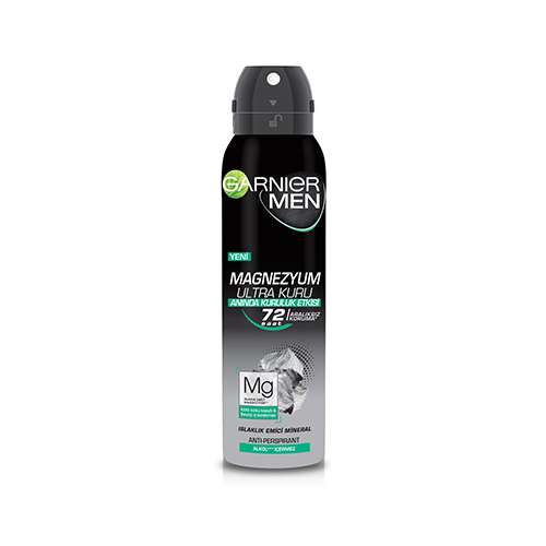 Garnier Men Magnezyum Ultra Kuru Deodorant (150 ml) Barkod Numarası