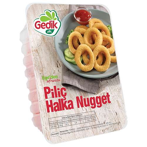 Gedik Tabaklı Pişmiş Piliç Halka Nugget (200 g) Barkod Numarası