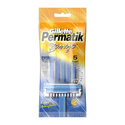 Gillette Permatik Banyo Kullan At Tıraş Bıçağı (5'li) Barkod Numarası