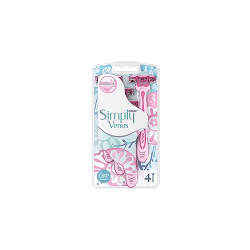 Gillette Simply Venus 3 Kullan At Tıraş Bıçağı (4'lü) Barkod Numarası