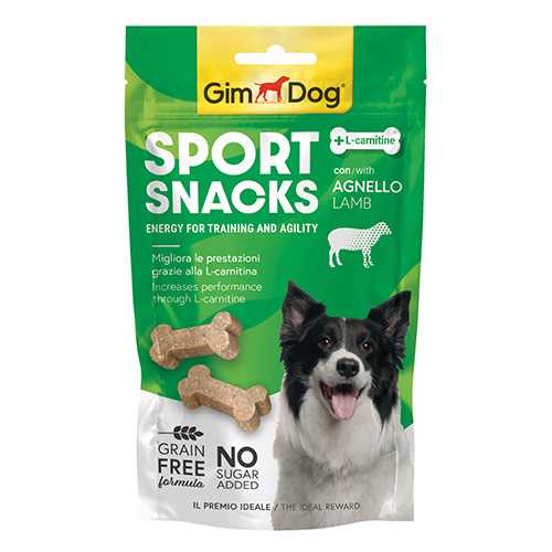 GimDog Sport Snacks Kuzu Etli Ödül Tableti (60 g) Barkod Numarası