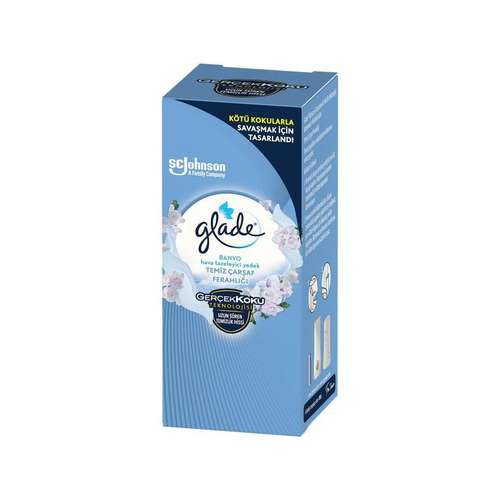 Glade Banyo Hava Tazeleyici Yedek Temiz Çarşaf Ferahlığı (10 ml) Barkod Numarası