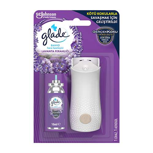 Glade Lavanta Ferahlığı Banyo Hava Tazeleyici + Aerosol (10 ml) Barkod Numarası