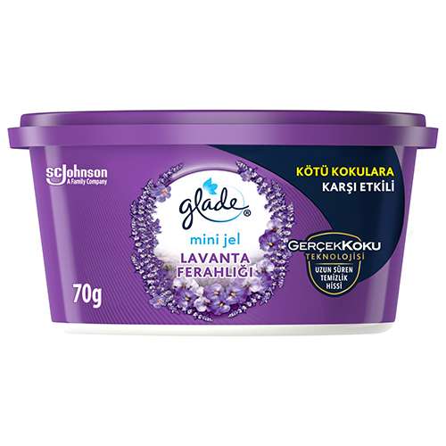 Glade Mini Jel Lavanta Ferahlığı Oda Kokusu (70 g) Barkod Numarası
