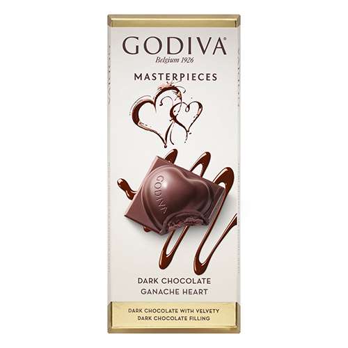 Godiva Masterpieces Ganaj Dolgulu Bitter Tablet Çikolata (86 g) Barkod Numarası