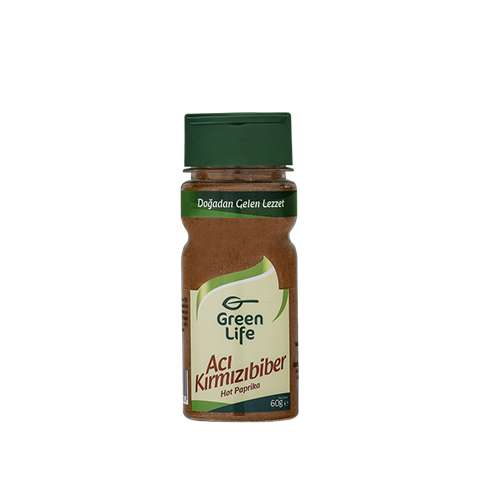 Green Life Acı Toz Kırmızı Biber Pet (60 g) Barkod Numarası
