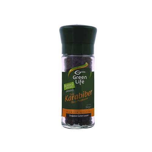 Green Life Karabiber Tane Değirmenli Cam (52 g) Barkod Numarası