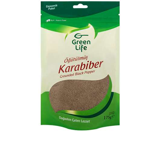 Green Life Öğütülmüş Karabiber (175 g) Barkod Numarası
