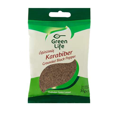 Green Life Öğütülmüş Karabiber (35 g) Barkod Numarası