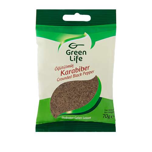 Green Life Öğütülmüş Karabiber (70 g) Barkod Numarası