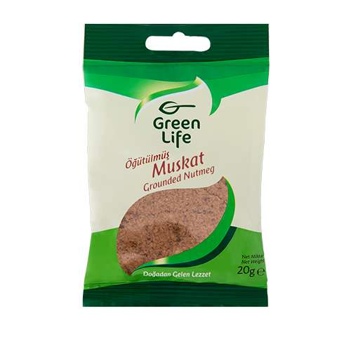 Green Life Öğütülmüş Muskat (20 g) Barkod Numarası