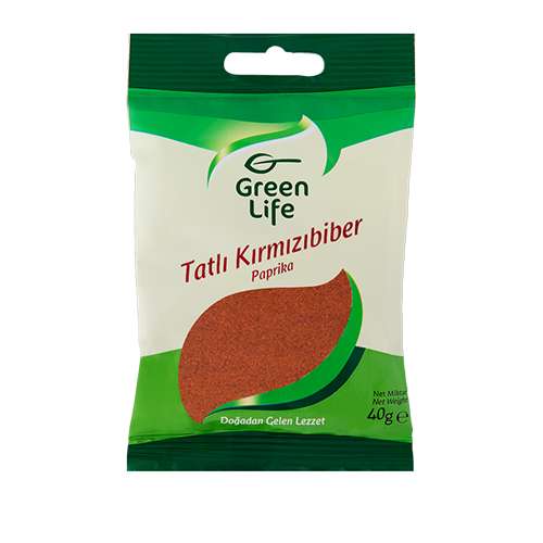 Green Life Tatlı Toz Kırmızı Biber (40 g) Barkod Numarası