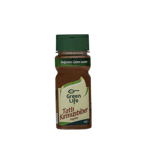 Green Life Tatlı Toz Kırmızı Biber Pet (65 g) Barkod Numarası