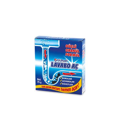 Gülşah Granül Lavabo Açıcı (75 g) Barkod Numarası