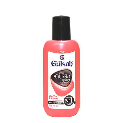 Gülşah Koyu Renk Ojeler İçin Aseton (125 ml) Barkod Numarası