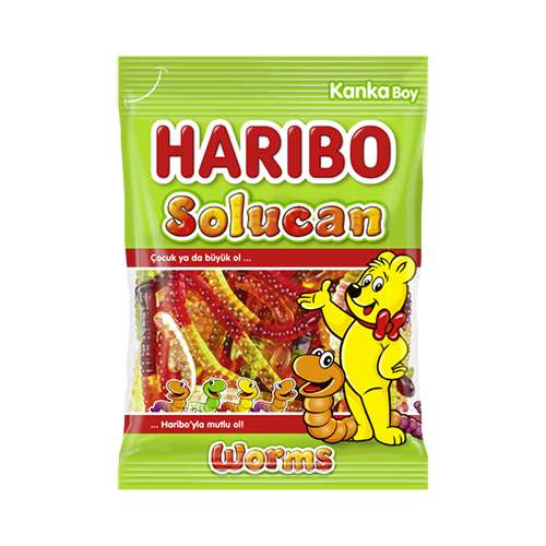 Haribo Worms (80 g) Barkod Numarası