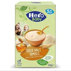 Hero Baby Sütlü Ballı İrmikli Kaşık Maması (200 g) Barkod Numarası