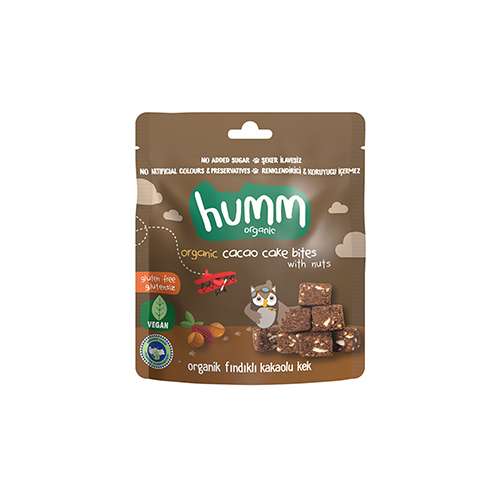 Humm Organik Kakaolu & Fındıklı Kek (30 g) Barkod Numarası