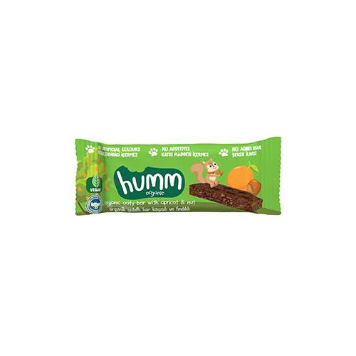 Humm Organik Kayısılı & Fındıklı Yulaf Bar (27 g) Barkod Numarası
