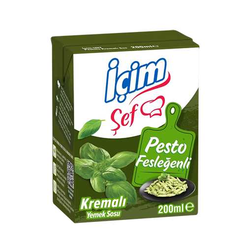İçim Şef Pesto Fesleğenli Krema (200 ml) Barkod Numarası