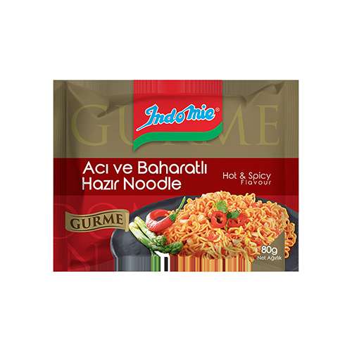Indomie Acı ve Baharatlı Hazır Noodle Gurme (80 g) Barkod Numarası
