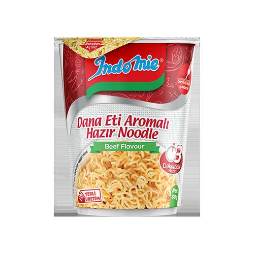 Indomie Dana Eti Aromalı Hazır Noodle Bardak (60 g) Barkod Numarası