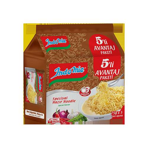 Indomie Spesiyal Hazır Noodle (5 x 75 g) Barkod Numarası