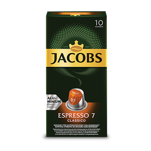 Jacobs Kapsül Espresso Yoğunluk 7 (10'lu) Barkod Numarası
