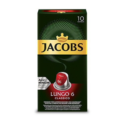 Jacobs Kapsül Lungo Yoğunluk 6 (10'lu) Barkod Numarası