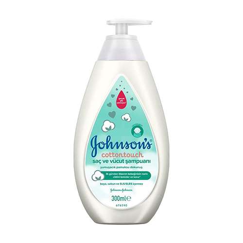 Johnson's Baby CottonTouch Saç ve Vücut Şampuanı (300 ml) Barkod Numarası