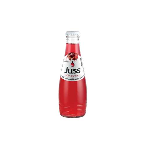 Juss Nar Aromalı Doğal Zengin Mineralli Gazlı İçecek (200 ml) Barkod Numarası