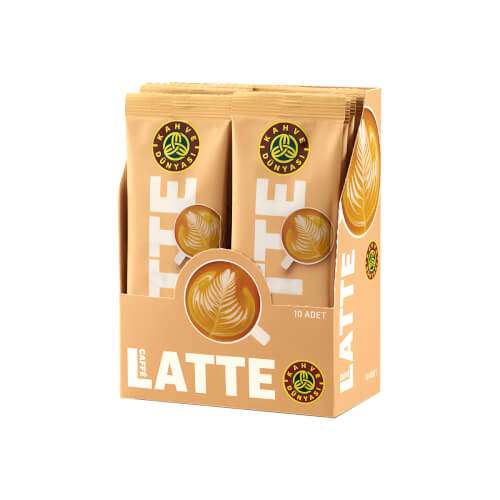 Kahve Dünyası Özel Seri Sıcak Caffe Latte (10'lu) Barkod Numarası