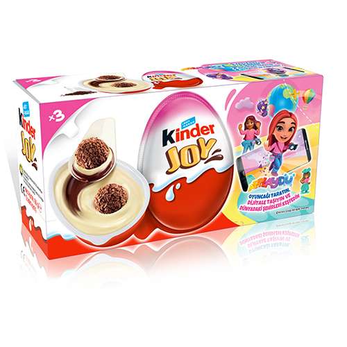 Kinder Joy Kızlara Özel (3 x 20 g) Barkod Numarası