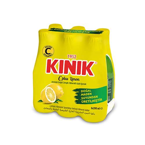 Kınık C+ Limon Aromalı Maden Suyu (6 x 200 ml) Barkod Numarası