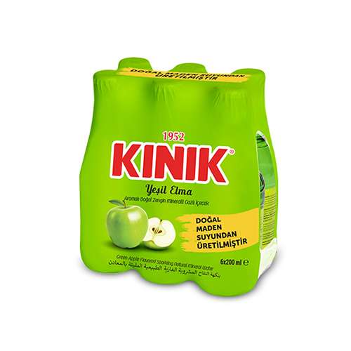 Kınık Elma Aromalı Maden Suyu (6 x 200 ml) Barkod Numarası