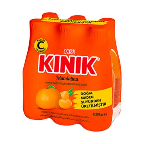 Kınık Mandalina Aromalı Maden Suyu (6 x 200 ml) Barkod Numarası