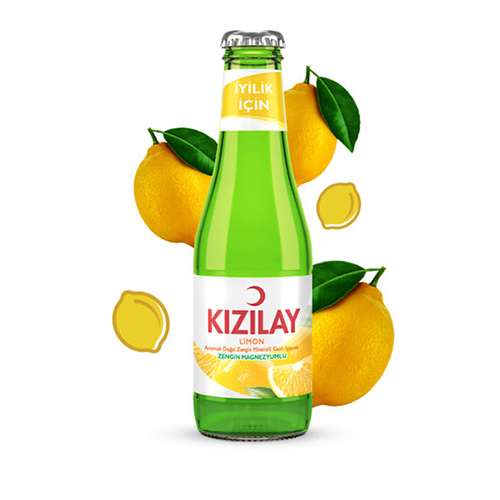 Kızılay Limon Aromalı Maden Suyu (200 ml) Barkod Numarası