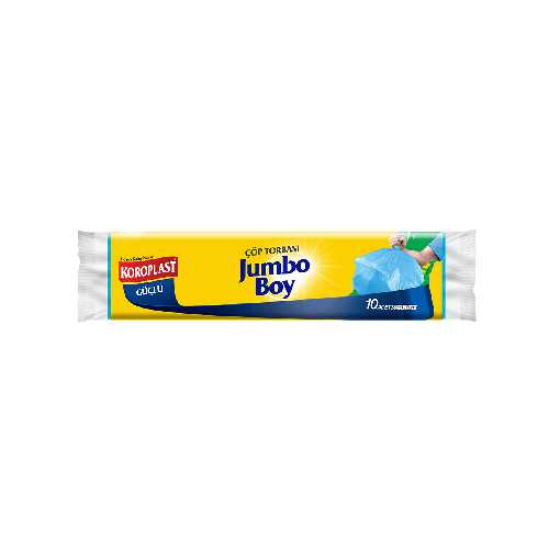 Koroplast Çöp Torbası Jumbo Boy (10'lu) Barkod Numarası