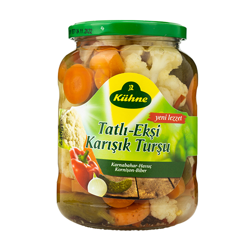 Kühne Alman Tipi Karışık Turşu (640 g) Barkod Numarası