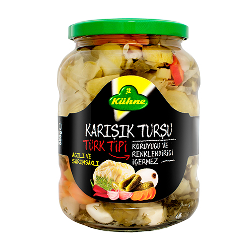 Kühne Karışık Turşu (680 g) Barkod Numarası