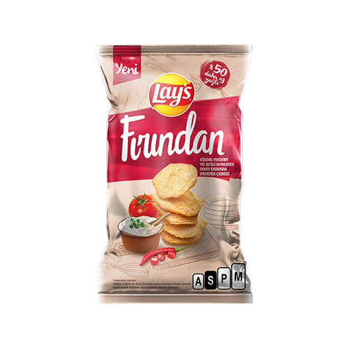 Lay's Fırından Süzme Yoğurt & Acılı Domates Soslu Patates Çerezi Süper Boy (96 g) Barkod Numarası