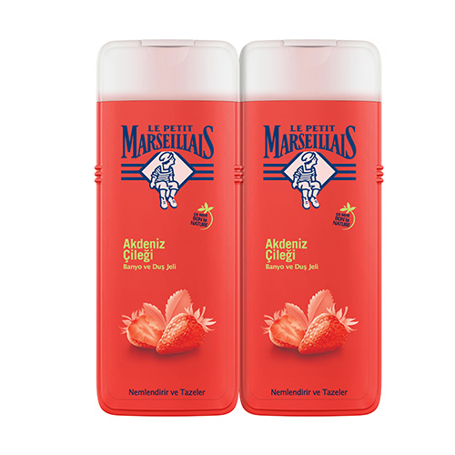 Le Petit Marseillais Akdeniz Çileği Duş Jeli (2 x 400 ml) Barkod Numarası