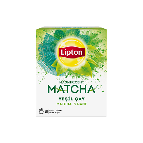 Lipton Matcha Yeşil Çay Matcha & Nane (15'li) Barkod Numarası