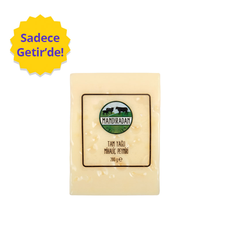 Mandıradan Tam Yağlı Mihaliç Peyniri (200 g) Barkod Numarası