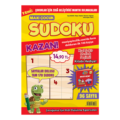 Maxi Çocuk Sudoku Barkod Numarası