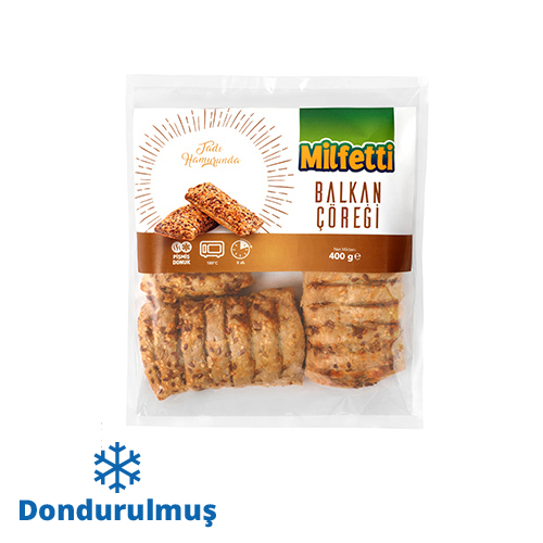 Milfetti Dondurulmuş Balkan Çöreği (4'lü) Barkod Numarası