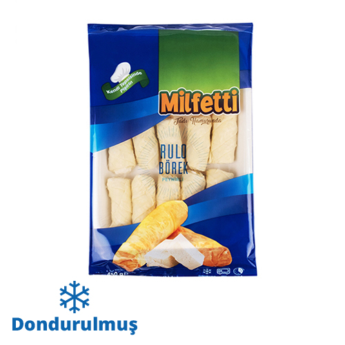 Milfetti Peynirli Mini Rulo Börek (15 x 30 g) Barkod Numarası