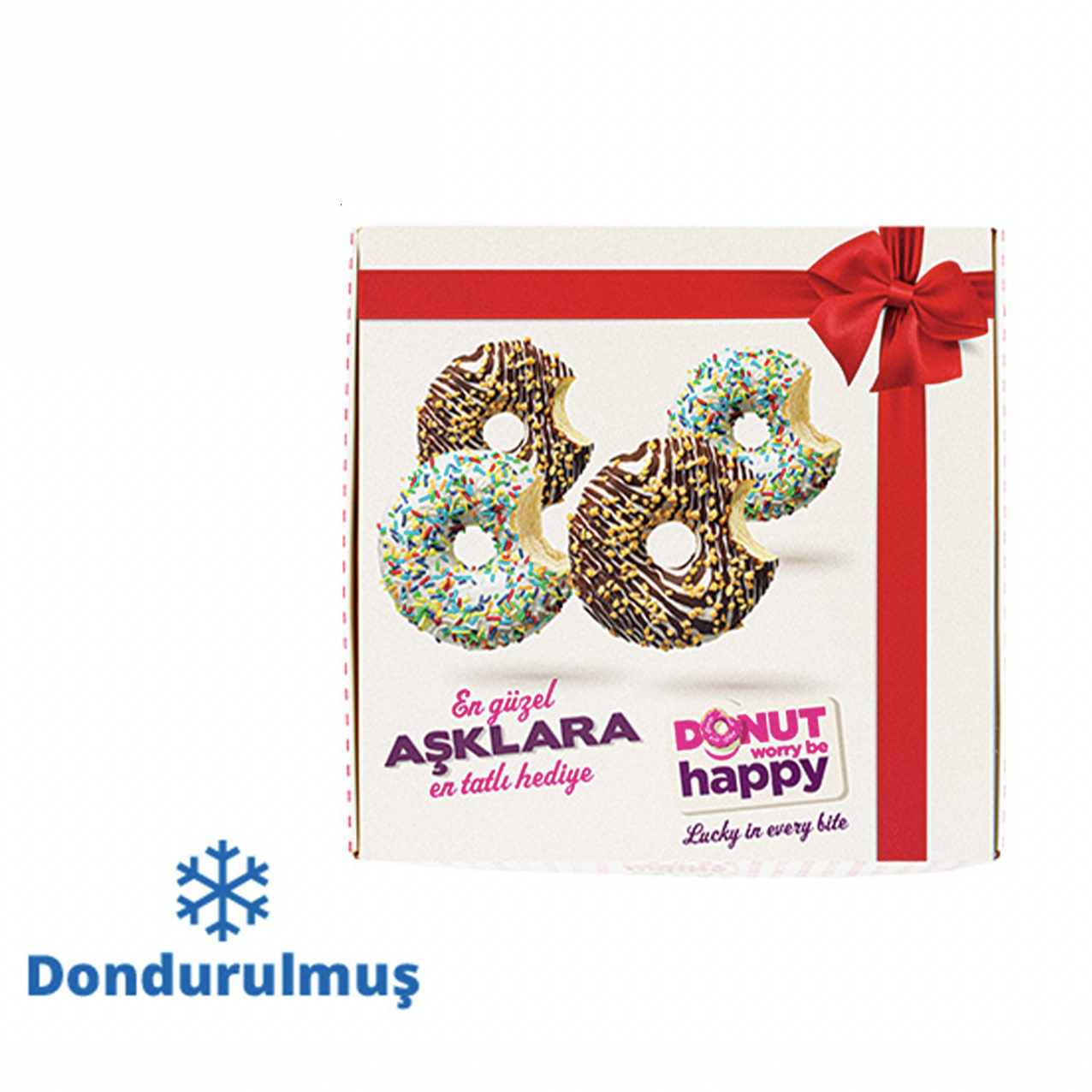 Milky Zebra & Renkli Şeker Taneli Donut (4x56 g) Barkod Numarası