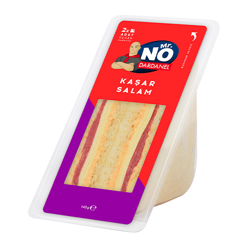 Mr. NO Kaşar & Salam Sandviç (145 g) Barkod Numarası