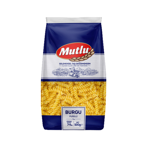 Mutlu Burgu Makarna (500 g) Barkod Numarası